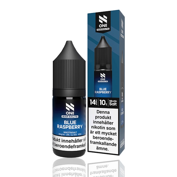 N-One - Blue Raspberry (10ml, 14mg nikotinsalt)