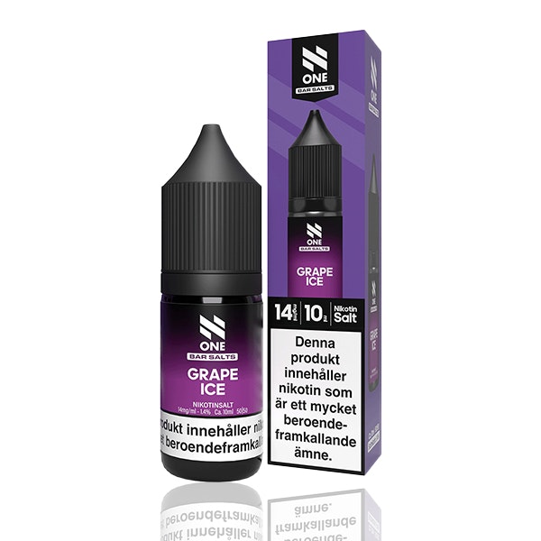 N-One - Grape Ice (10ml, 14mg nikotinsalt)