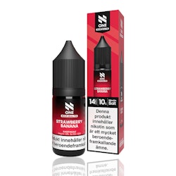 N-One - Strawberry Banana (10ml, 14mg nikotinsalt)