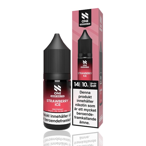 N-One - Strawberry Ice (10ml, 14mg nikotinsalt)