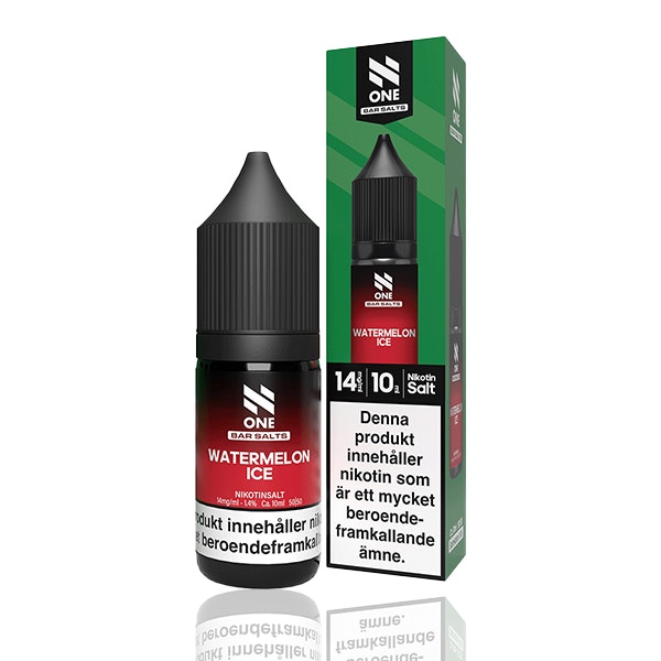N-One - Watermelon Ice (10ml, 14mg nikotinsalt)
