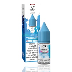Crystal Clear - Blueberry Sour Raspberry  (10ml, 14mg nikotinsalt)