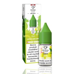 Crystal Clear - Lemon and Lime  (10ml, 14mg nikotinsalt)
