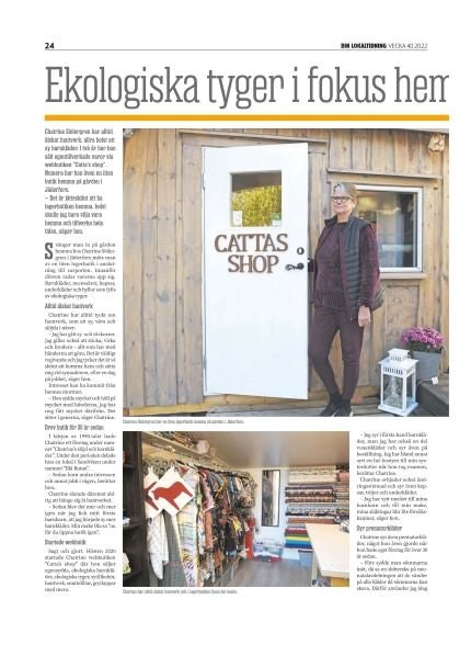Reportage om Catta´s Shop