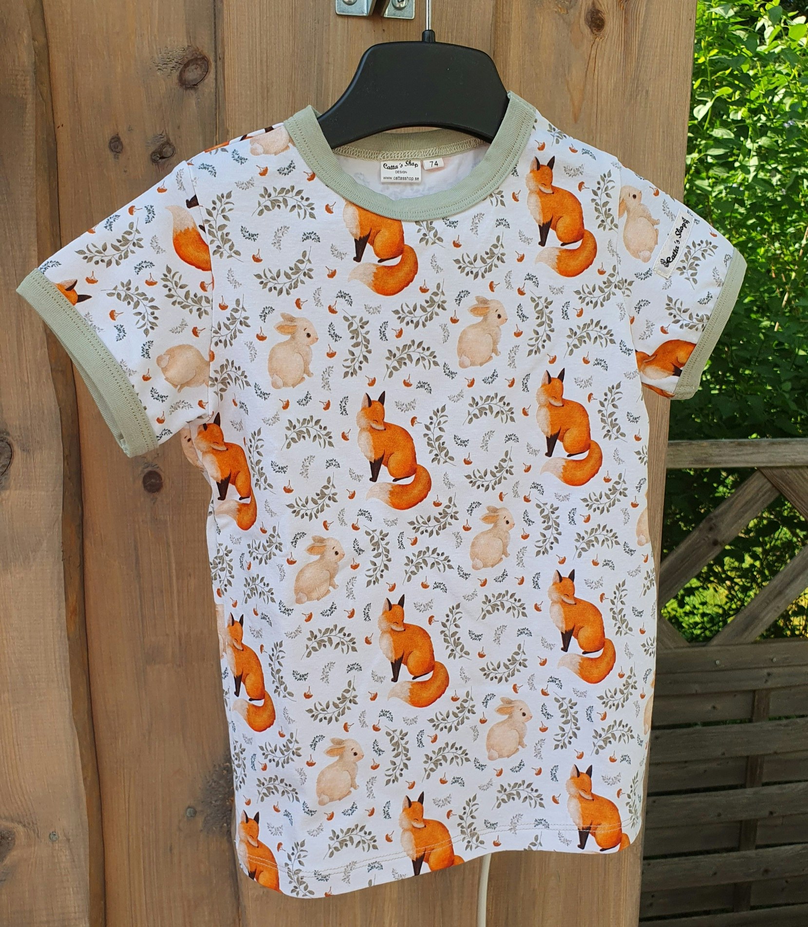 T-shirt - Räv och hare