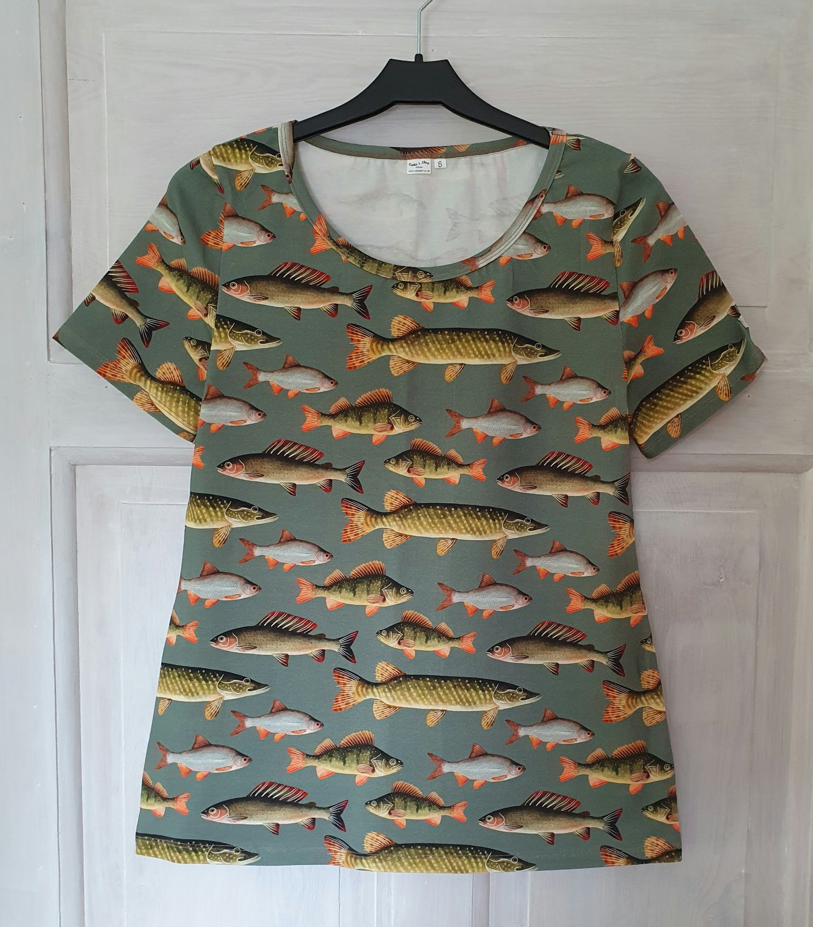 T-Shirt - Fiskar (dam)