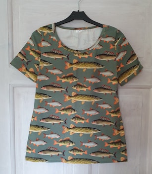 T-Shirt - Fiskar (dam)