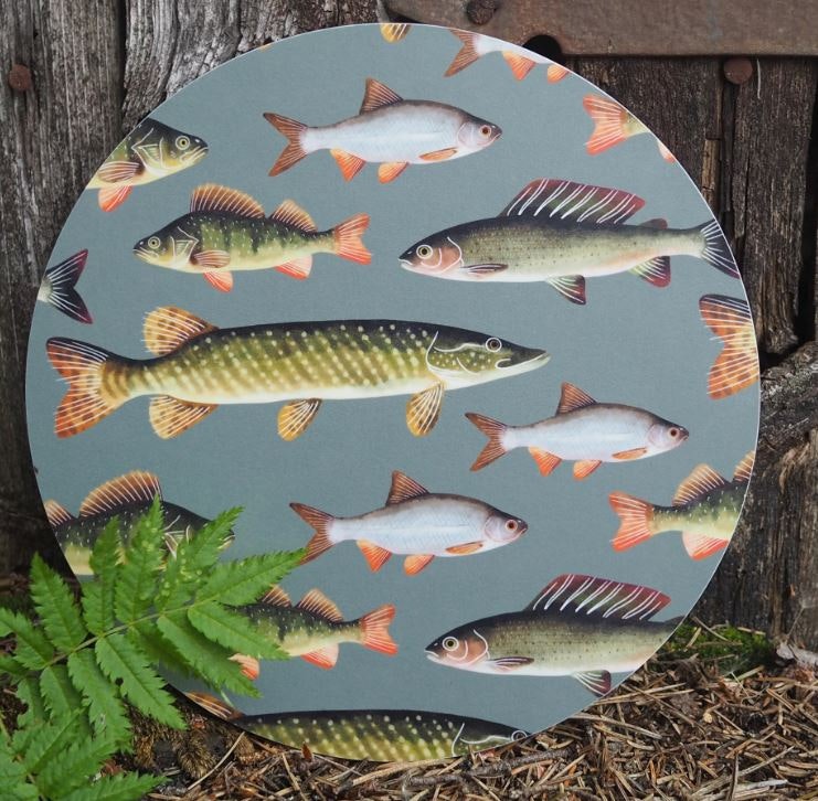 Grytunderlägg "fiskar"