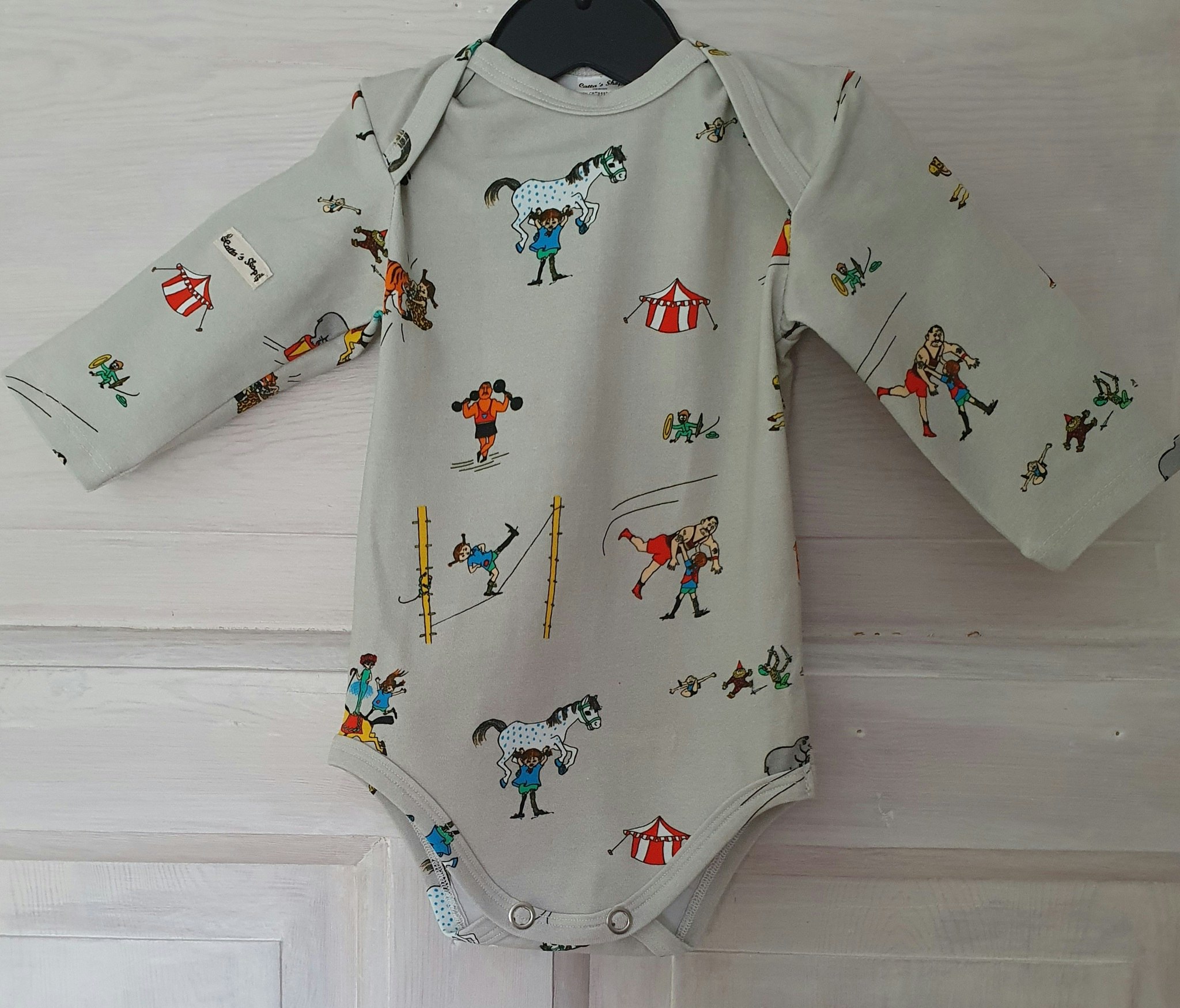 Babybody Pippi "ekologisk"