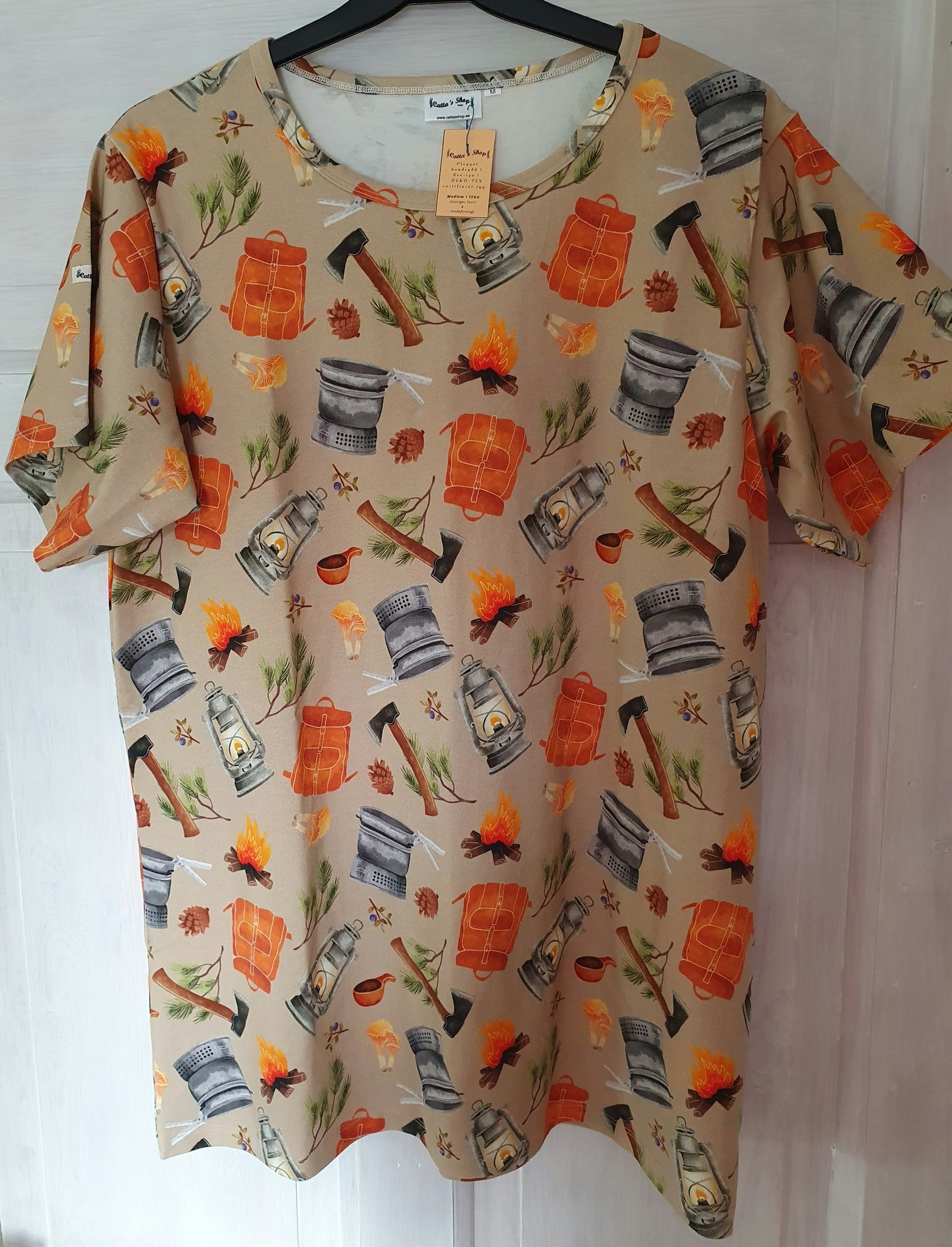 T-shirt Skogsutflykt "ekologisk"