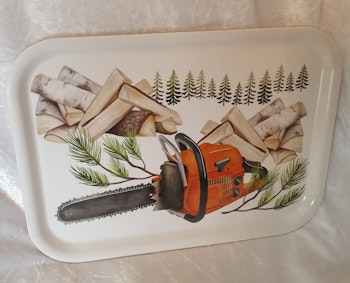 Frukostbricka "Skogshuggarn"