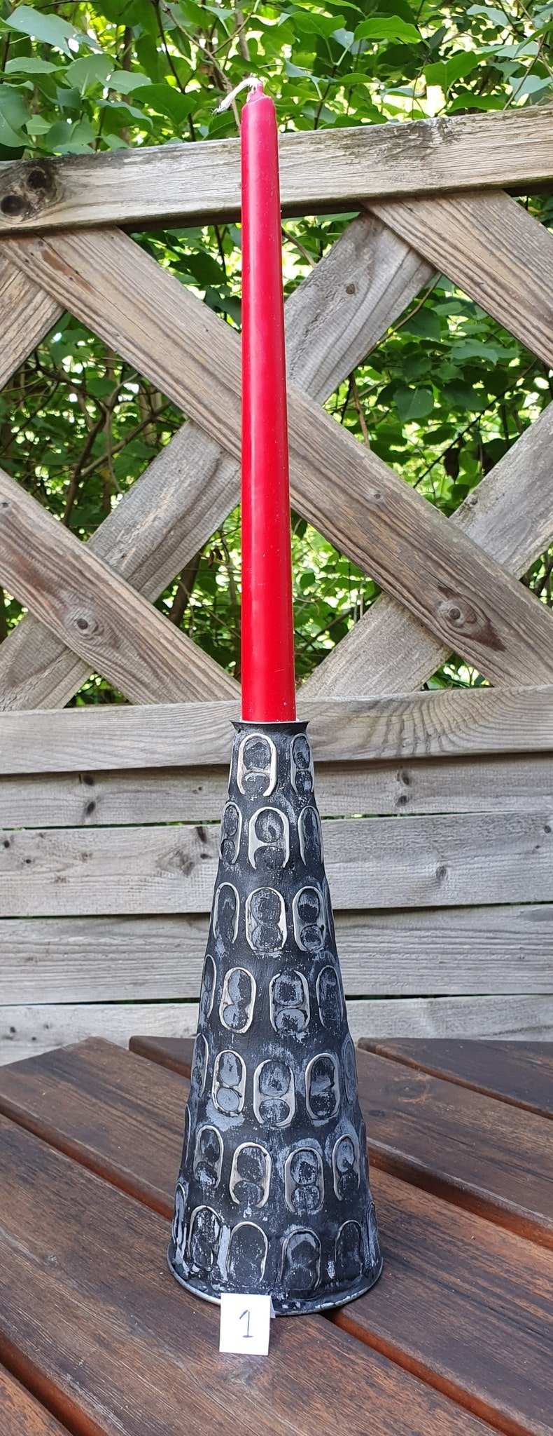 Mosaik ljusstake