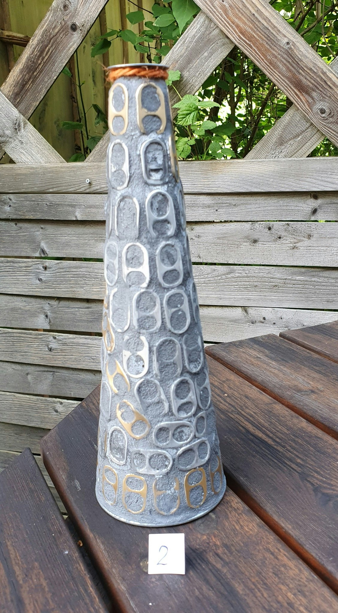 Mosaik ljusstake