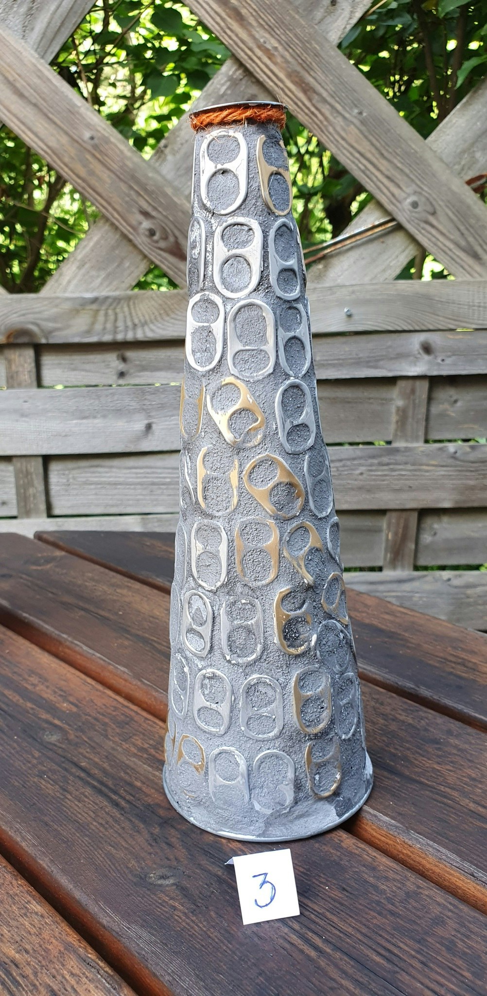 Mosaik ljusstake