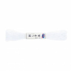 Olympus Sashiko tråd 20m- krem