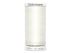 Gutermann col.111 melkehvit-500 m