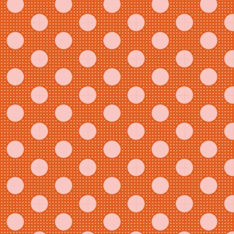 Tilda Medium Dots- orange