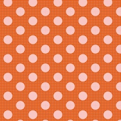 Tilda Medium Dots- orange