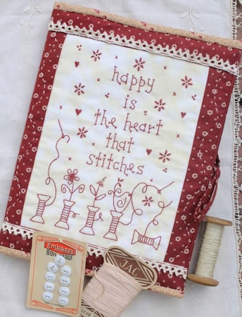 Happy is the Heart that Stitches- Sy folder