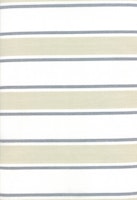 Toweling-krem/hvit me grå striper