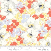 Fine and Sunny- gul og orange blomster