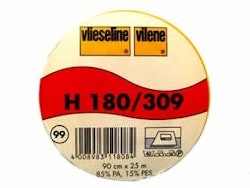 Vliseline- H 180 hvit