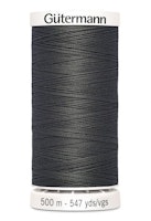 Gutermann col 702 mørkeregrå -500m