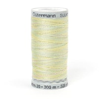 4012   Sulky Gûtermann Cotton 30, 300m,  krem pastell flerfarget  bomullstråd
