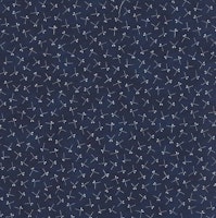 Nippon-Mørk blå med hvitt mønster