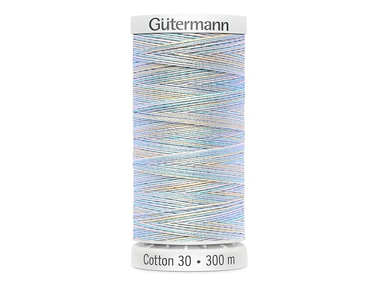 4069  Sulky Gûtermann Cotton 30, 300m,pastel flerfarget