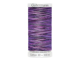4033 Sulky Gûtermann Cotton 30, 300m- Lilla flerfarget