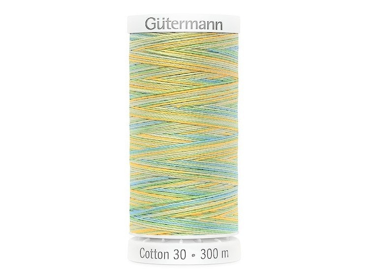 4013  Sulky Gûtermann Cotton 30, 300m-grønn flerfarget