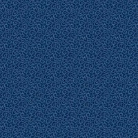 Navy Crescent Swirl