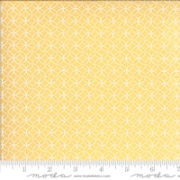 Spring Brook Sunny-gul med hvitt mønster