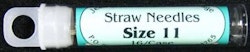 Foxglove Cottage Milliners / Straw Needle Size 11 16ct