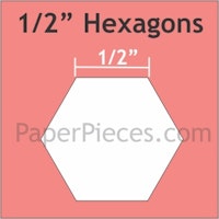 Hexagon - 1/2 inch