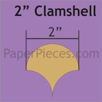 Clamshells - 2 inch