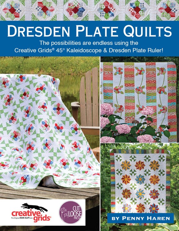 Dresden Plate Quilts- 3 forskjellige varianter av Dresden Plate