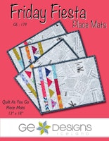 Friday Fiesta-spisebrikker 13 x 18 inch (32,5 x 45 cm )