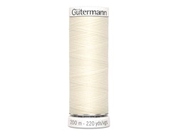 Gütermann 01 - kremhvit 200m