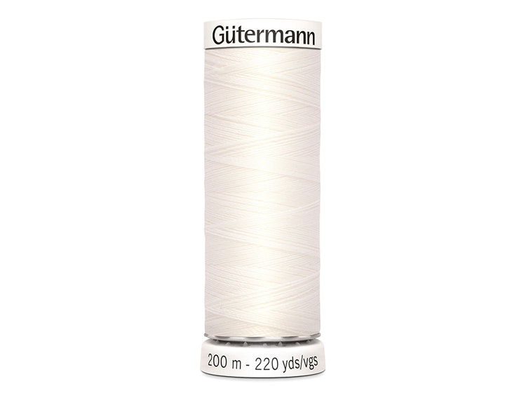 Gütermann 111 melkehvit, 200m