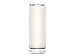Gütermann 111 melkehvit, 200m