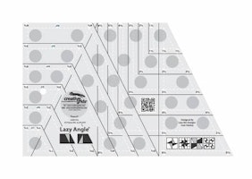 Creative Grids Lazy Angle Quilt Ruler