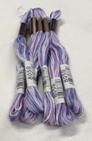 Farge 8059-Cosmo Seasons Variegated Embroidery Floss Purple/blues