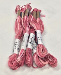 Farge 8061-Cosmo Seasons Variegated Embroidery Floss Roses