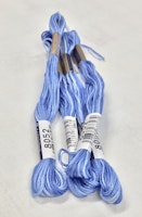 farge 8052-Cosmo Seasons Variegated Embroidery Floss Blues