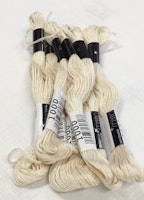 Farge 1000-Cosmo Cotton Embroidery Floss  Cream