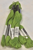 Farge 272-Cosmo Cotton Embroidery Floss 8m Skein Vivid Yellowish Green