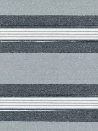 Toweling-Lakeside-Lys grå med hvite og grå striper