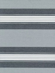 Toweling-Lakeside-Lys grå med hvite og grå striper